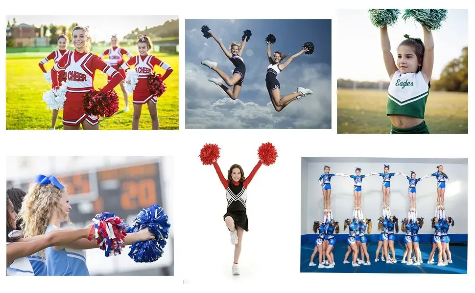 Youth Girls White Cheerleading Dancing Shoes Athletic Training Tennis Walking Lightweight Competition Cheer Sneakers