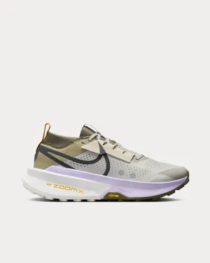 Zegama Trail 2 Light Iron Ore / Vapor Green / Lilac Bloom / Anthracite Running Shoes